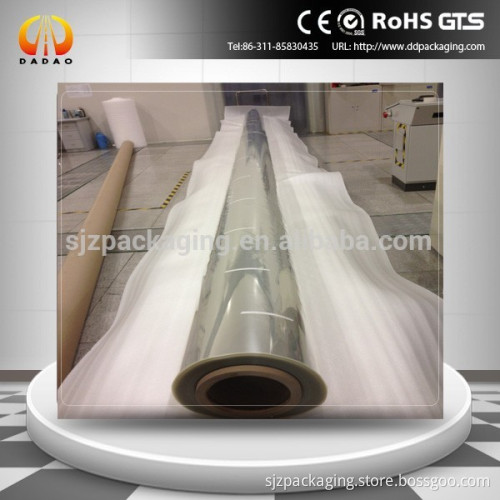 4m 5m 6m 8m super width clear pet transparent film for packaging